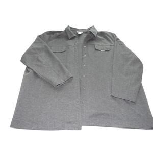 Avenue Men's Gray Button-Up Outerwear Jacket Size 30/32